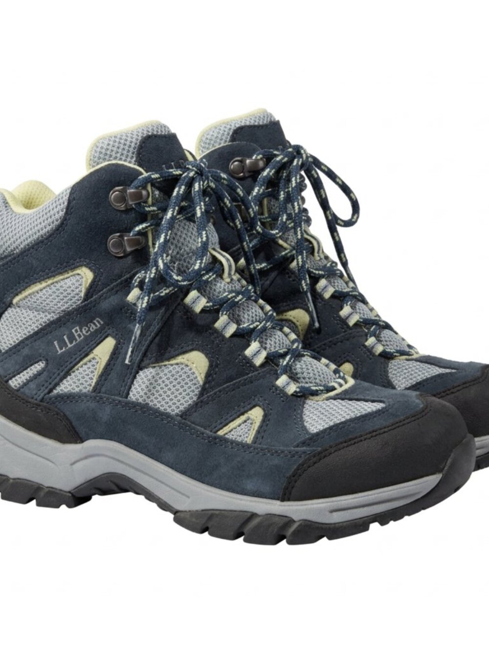 L.L. Bean Trail Model Hiker II TEK2.5 Womens 9.5 Light Blue Waterproof Boots